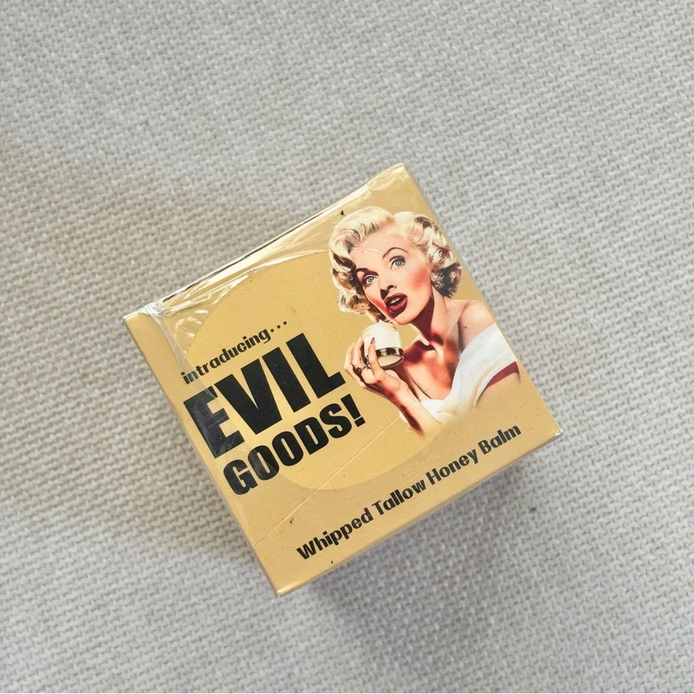 NEW | EVIL GOODS WHIPPED HONEY CLEAN ALL NATURAL BEAUTY BEEF TALLOW
